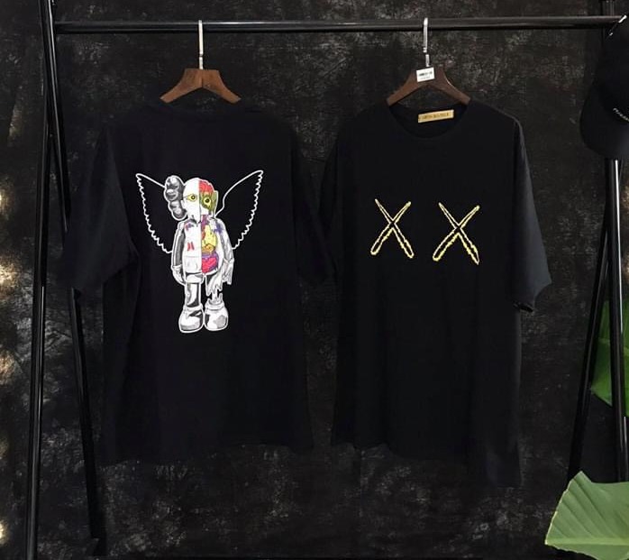 [HCM]ÁO THUN UNISEX BEARBRICK CÁNH THIÊN THẦN IN 3D TUYỆT ĐẸP FROM RỘNG CỰC HOT 1REDSHOP
