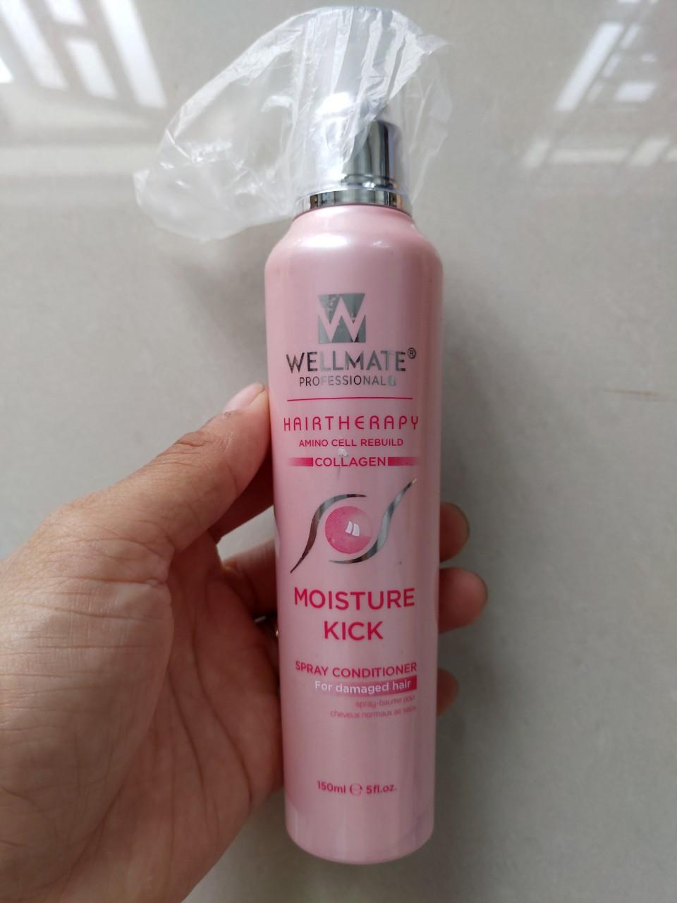 Xịt dưỡng tóc Vitamin hoa xứ wellmate 150ml