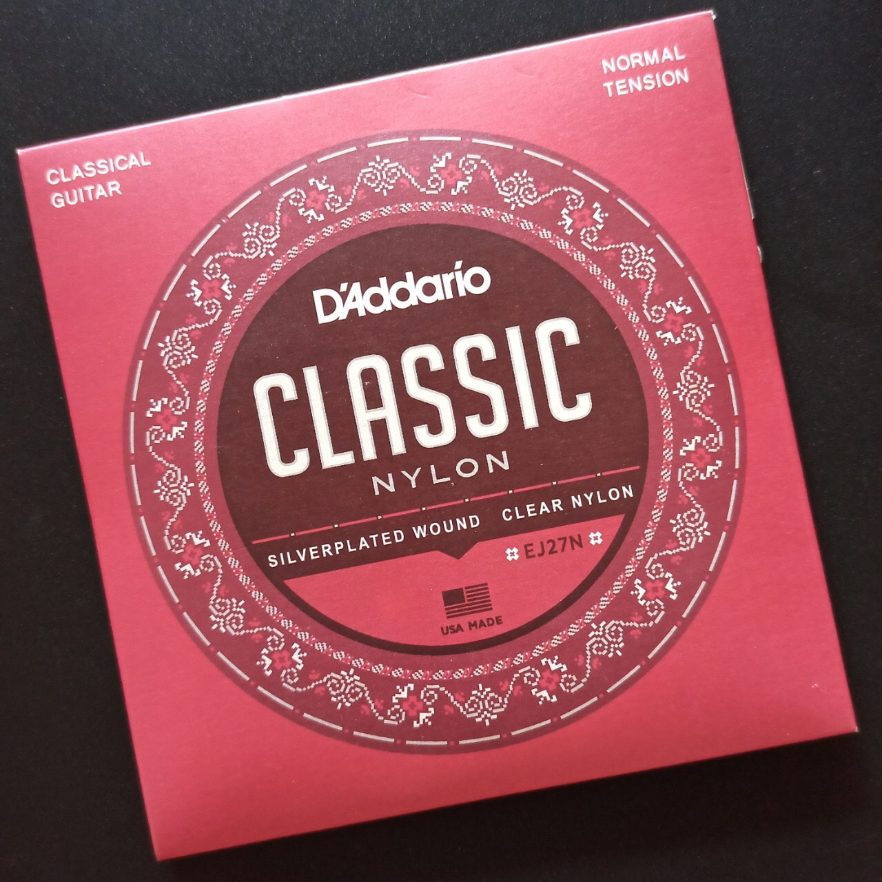 [HCM]Bộ 6 Dây Đàn Guitar Classic DAddario EJ27N