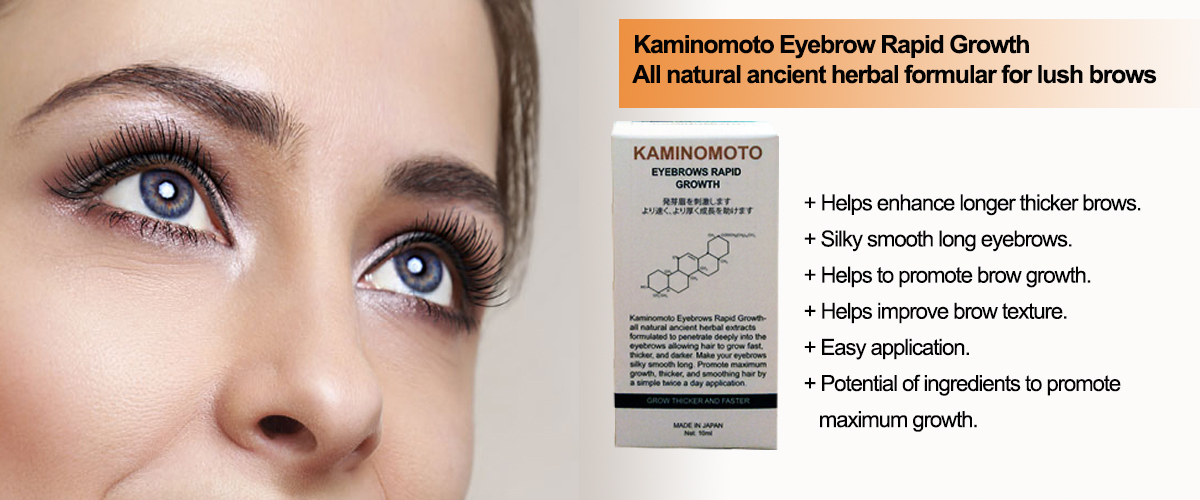 Sản phẩm mọc lông mày Kaminomoto Nhật Bản