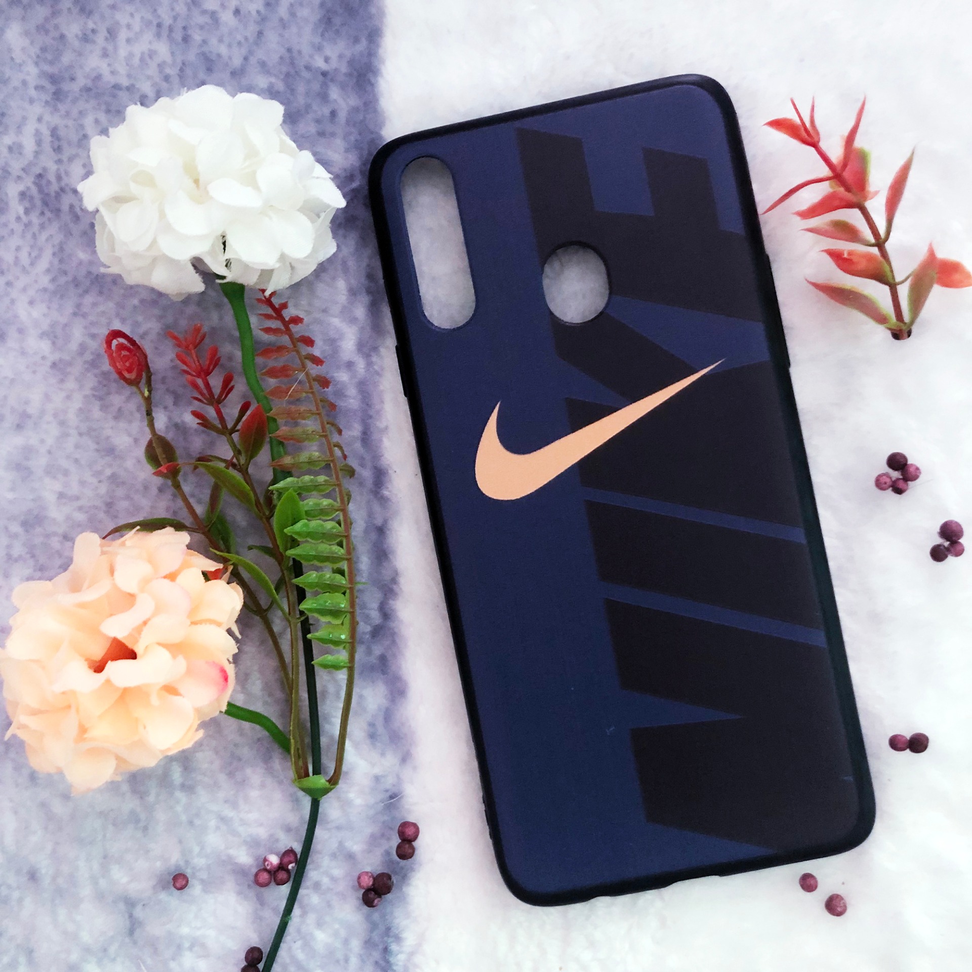 [Nhiều Mẫu] Ốp lưng dẻo Samsung A20S (Thân đen - in hình siêu cute)