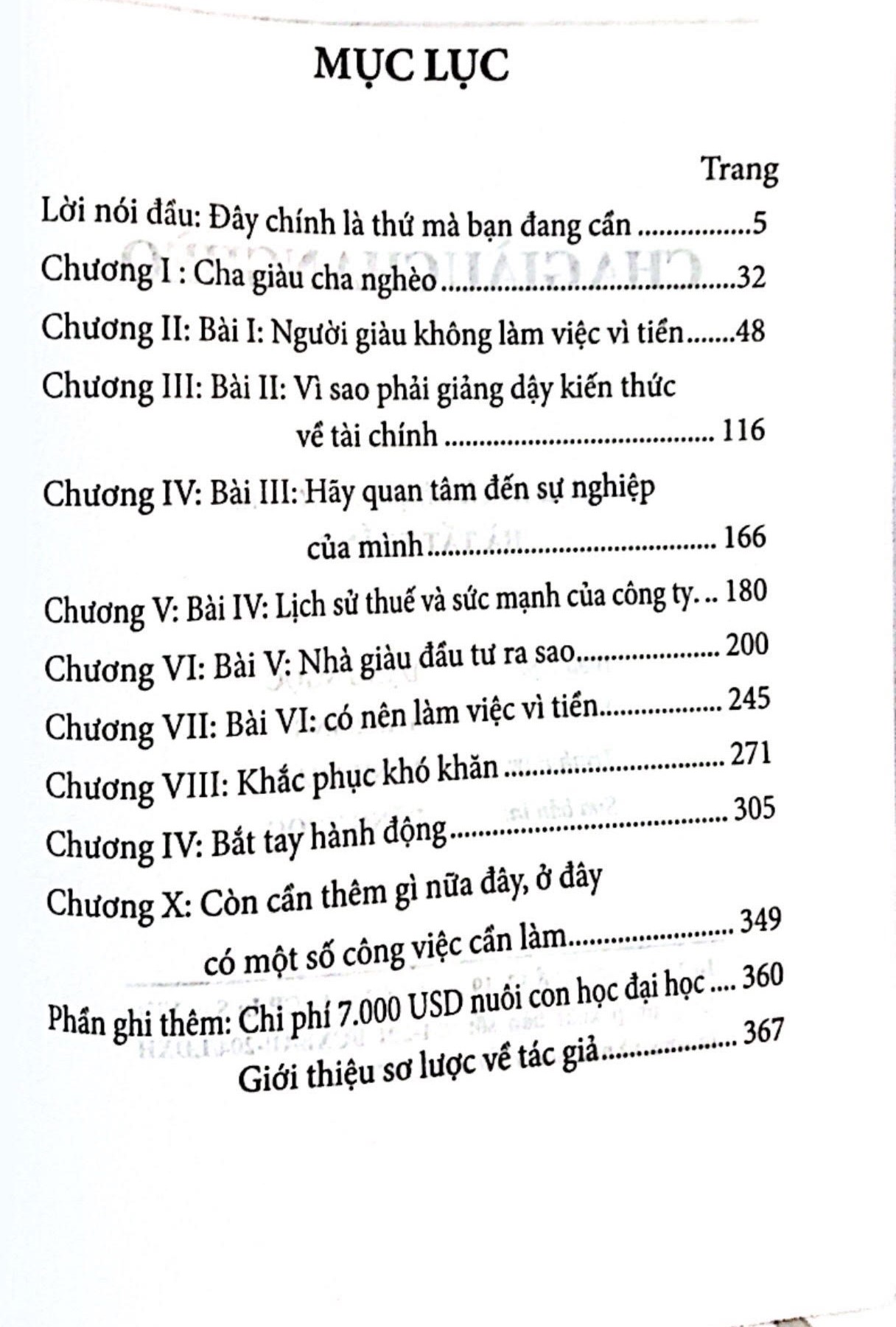 Cha Giàu Cha Nghèo (Kiến Thức Làm Giàu)