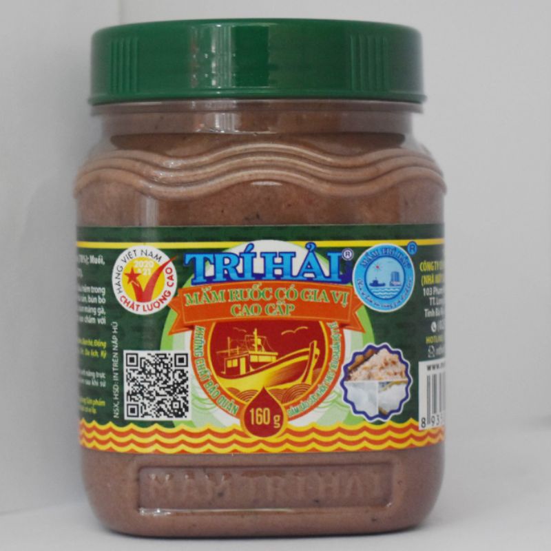 Mắm ruốc Trí Hải có gia vị cao cấp -160gr