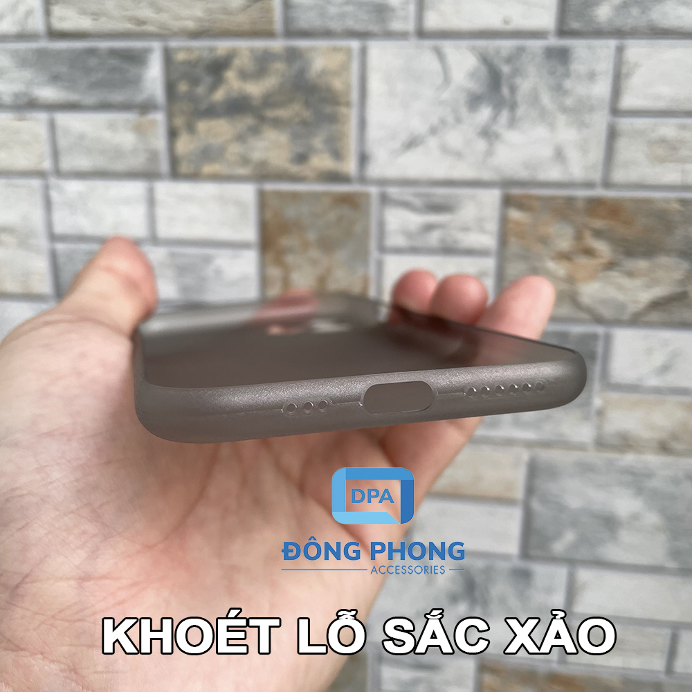 Combo 2 Ốp Lưng Trong Nhám Unibody iPhone 11 PRO Siêu Mỏng Giấy