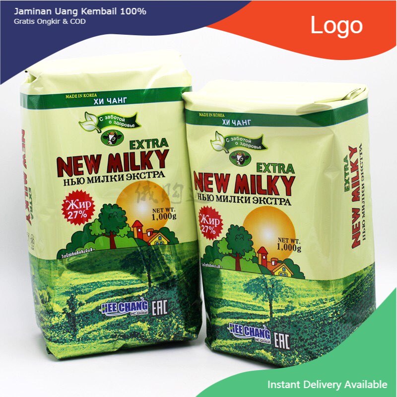 Combo 2 gói sữa kem béo nhập khẩu nga new extra milky