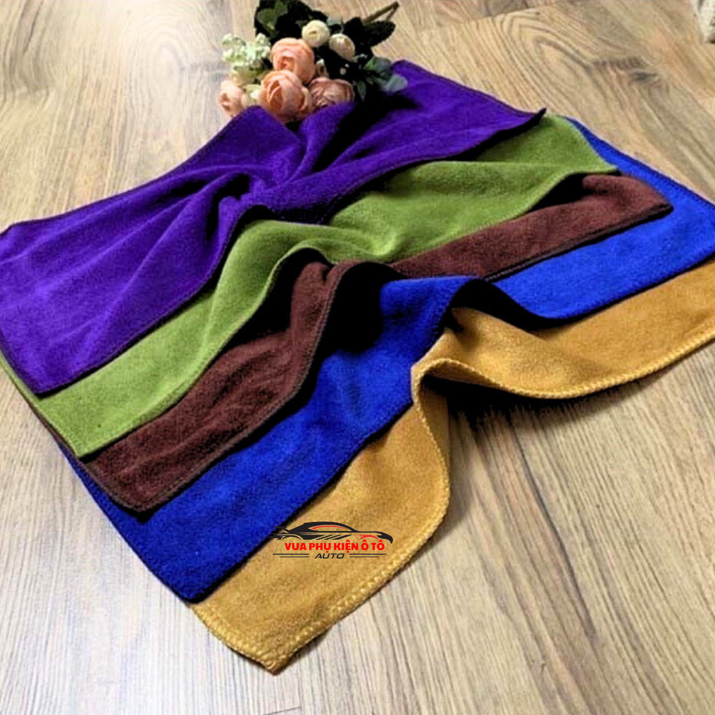 khăn lau xe ô tô kích thước 30x70cm (loại dày)