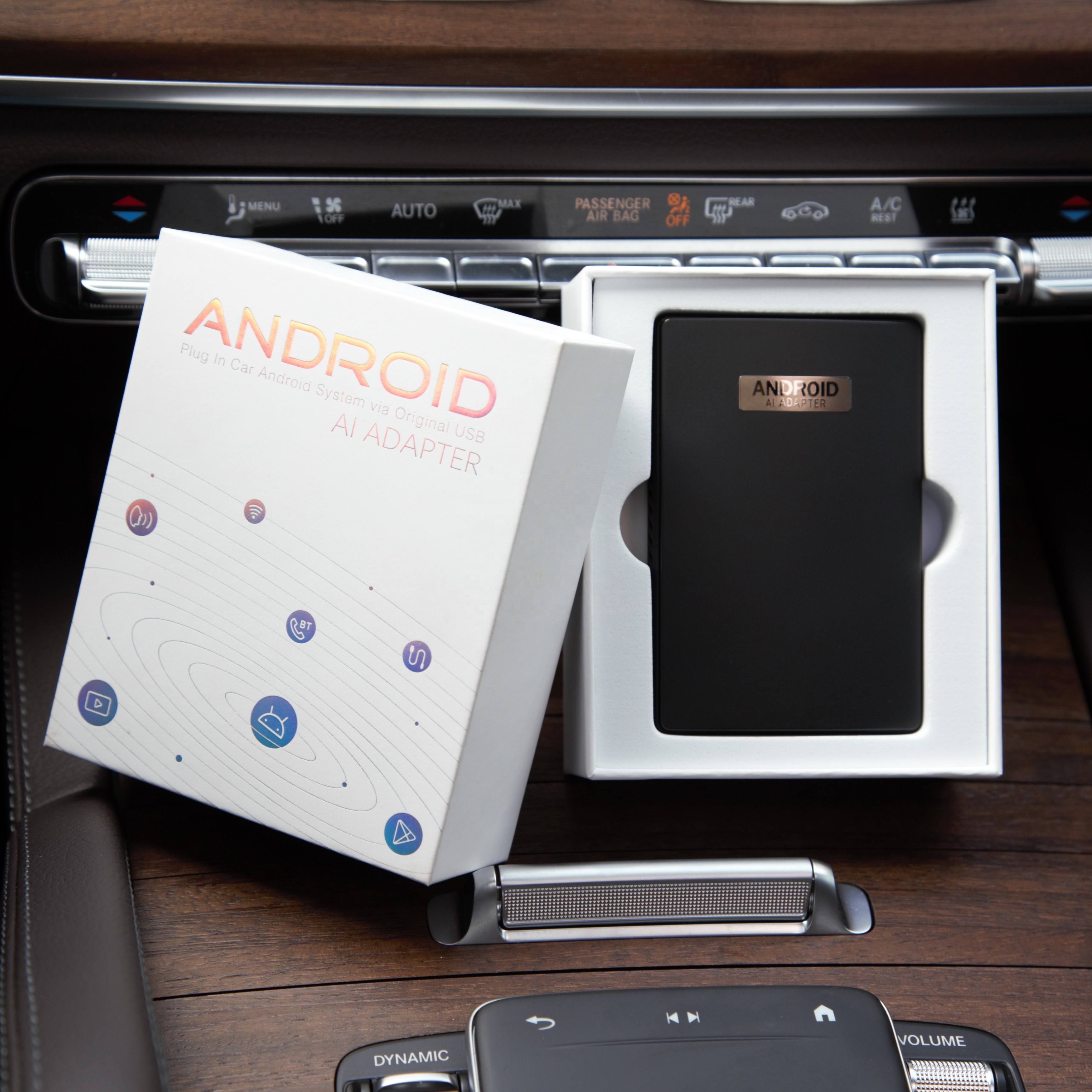 [APPLEPIE MINI] VER 2 Apple Carplay/Android auto không dây + Android AI Box 9.0