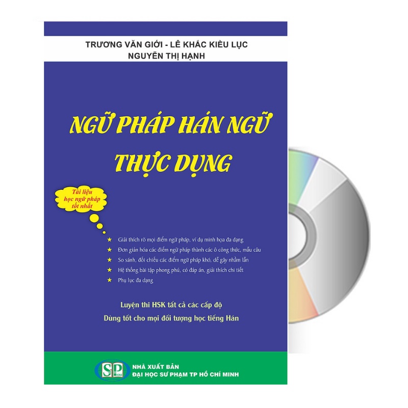 Sách: ngữ pháp hán ngữ thực dụng + dvd tài liệu