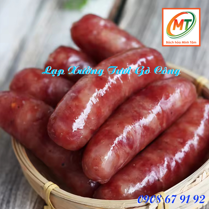 Lạp xưởng tươi Gò Công loại Đặc biệt (1kg hút chân không)