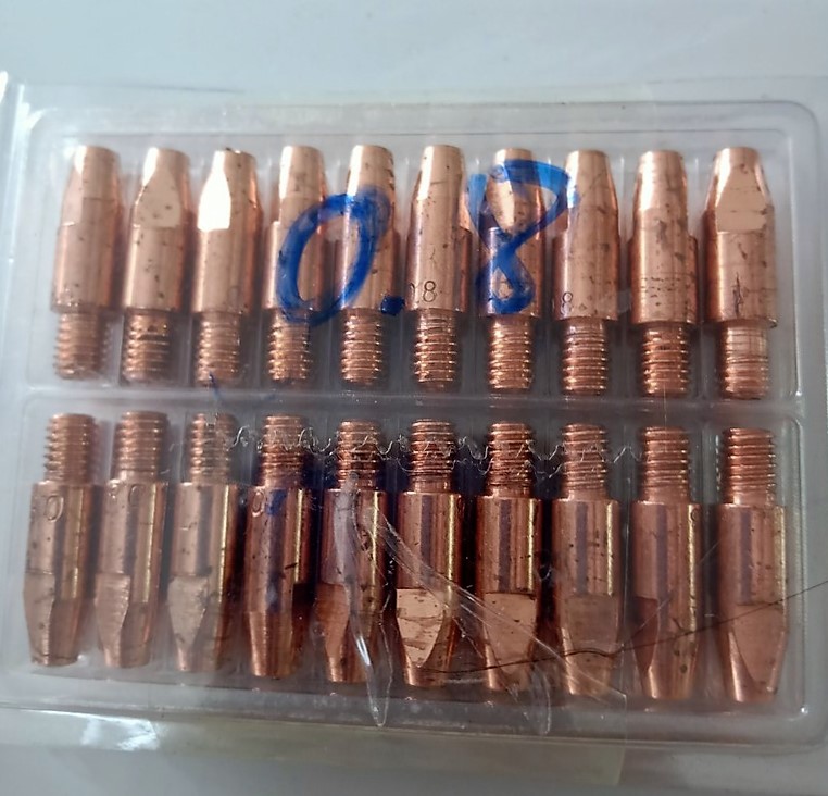 Bép hàn mig M6x28x0.8-1.2mm (24KD) - 20 cái