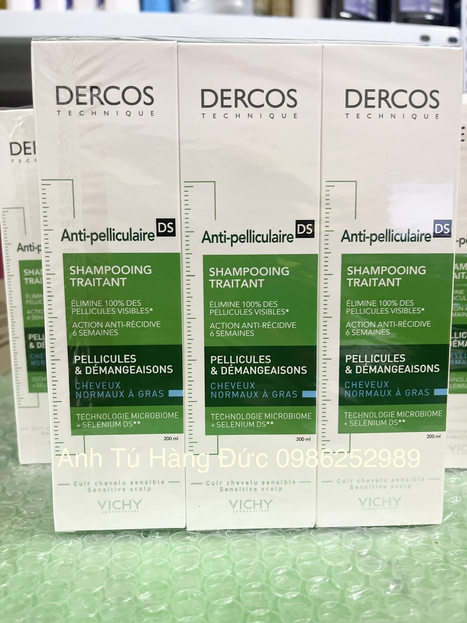 DẦU GỘI TRỊ GÀU VICHY DERCOS