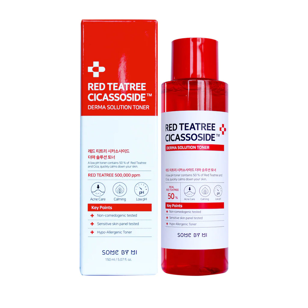 Nước hoa hồng Some By Mi Red Teatree Cicassoside Derma Solution Toner 150ml