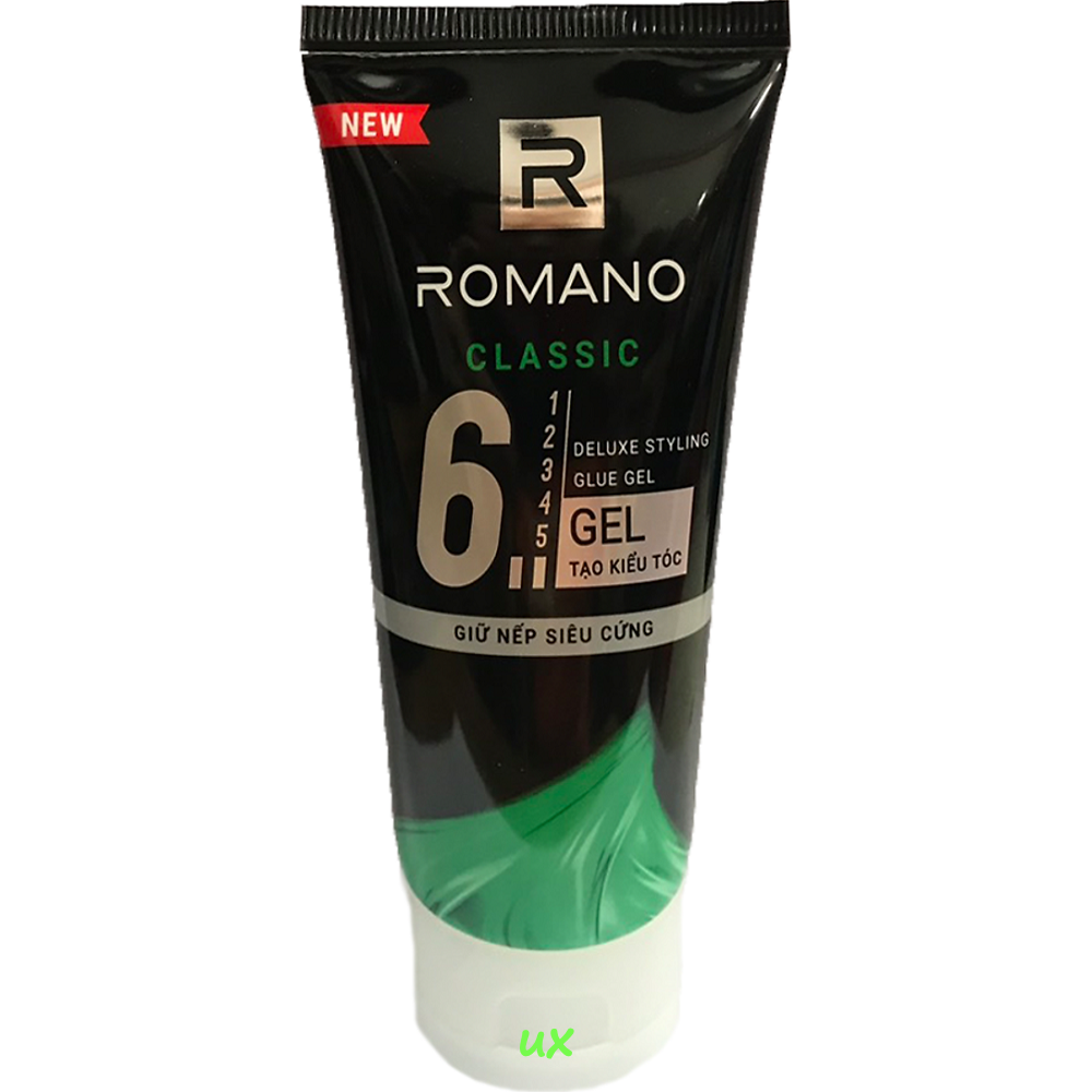 Gel vuốt tóc 150g romano classic giữ nếp siêu cứng.