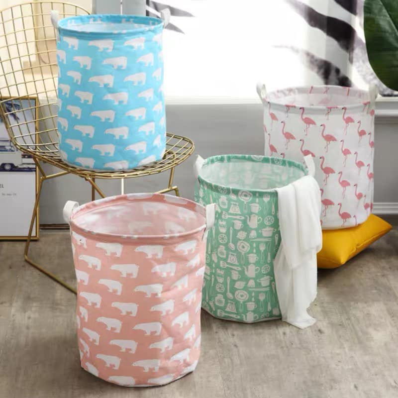 GIỎ ĐỰNG ĐỒ DECOR GẤP GỌN