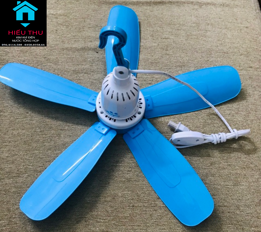 Quạt Trần mini loại trung đường kinh quay 600mm 5 cánh[ CÓ MÓC TREO], quạt trần mini siêu mát ,siêu tiết kiệm điệnquạt màn, quạt mùng ,quạt trần mini siêu mát siêu tiện dụng(giao màu ngẫu nhiên)
