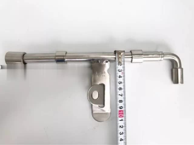 CHỐT CỔNG CÓ TAI CÀI NGANG INOX 304