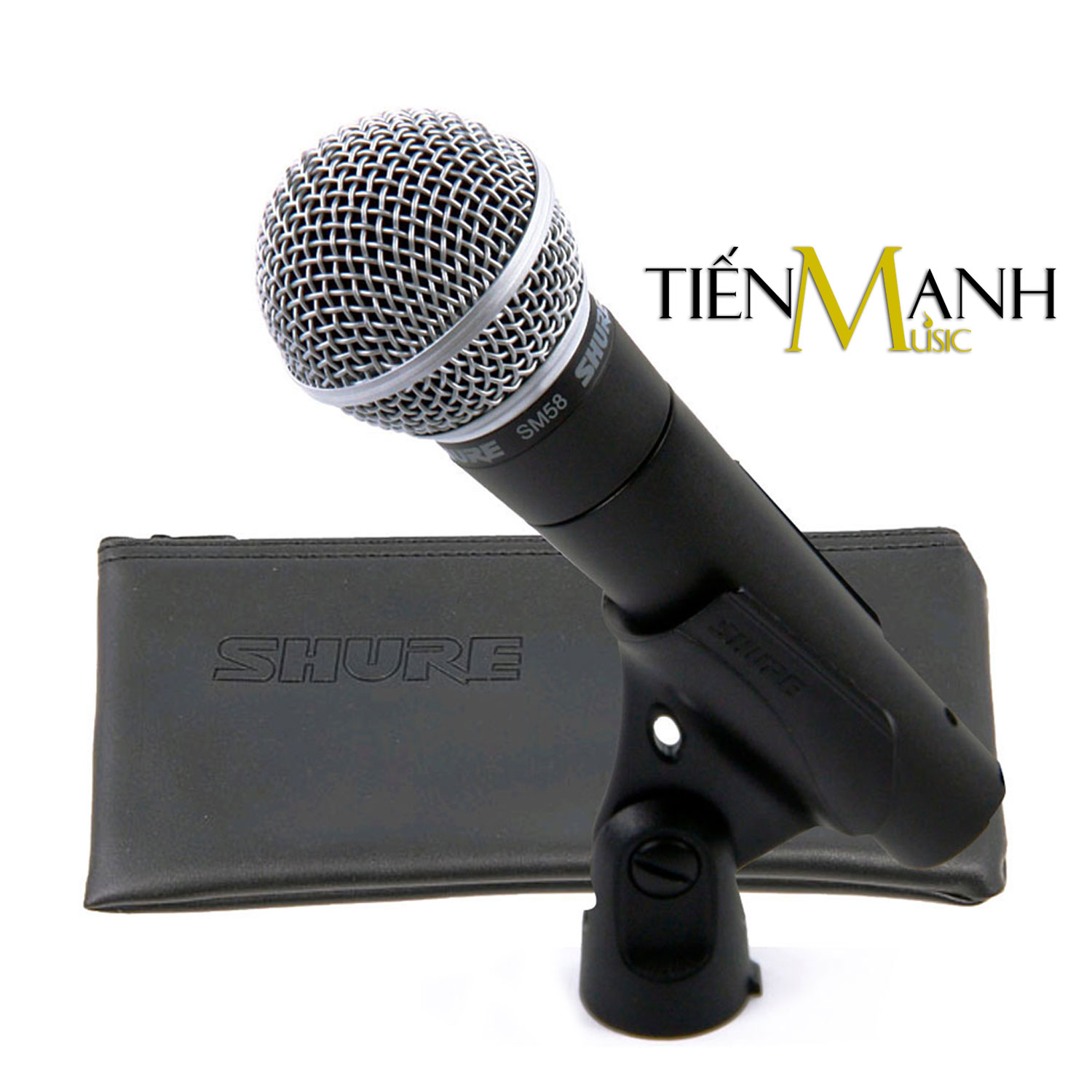 [Trả góp 0%] [Chính Hãng] Mic Cầm Tay Shure SM58-S Có Công Tắc Micro Phòng Thu Studio SM58S Microphone Karaoke SM58