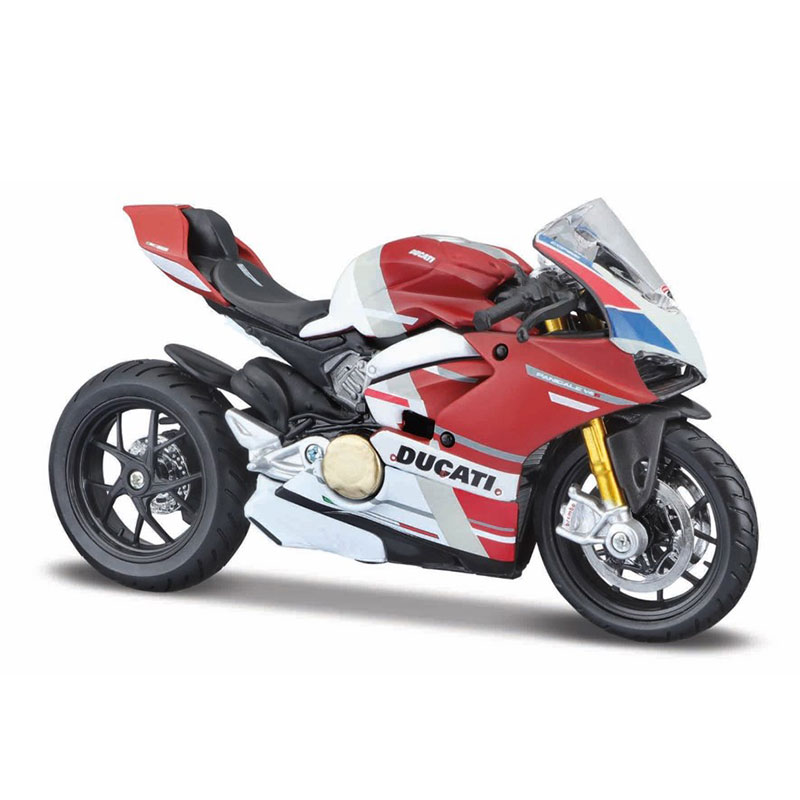 Xe mô hình mô tô Ducati 1199 Panigale Maisto 112  Blue Mô Hình