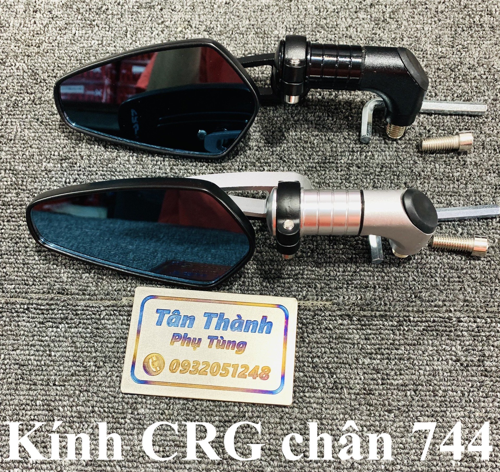 Kính chiếu hậu CRG chân 744 hàng đẹp