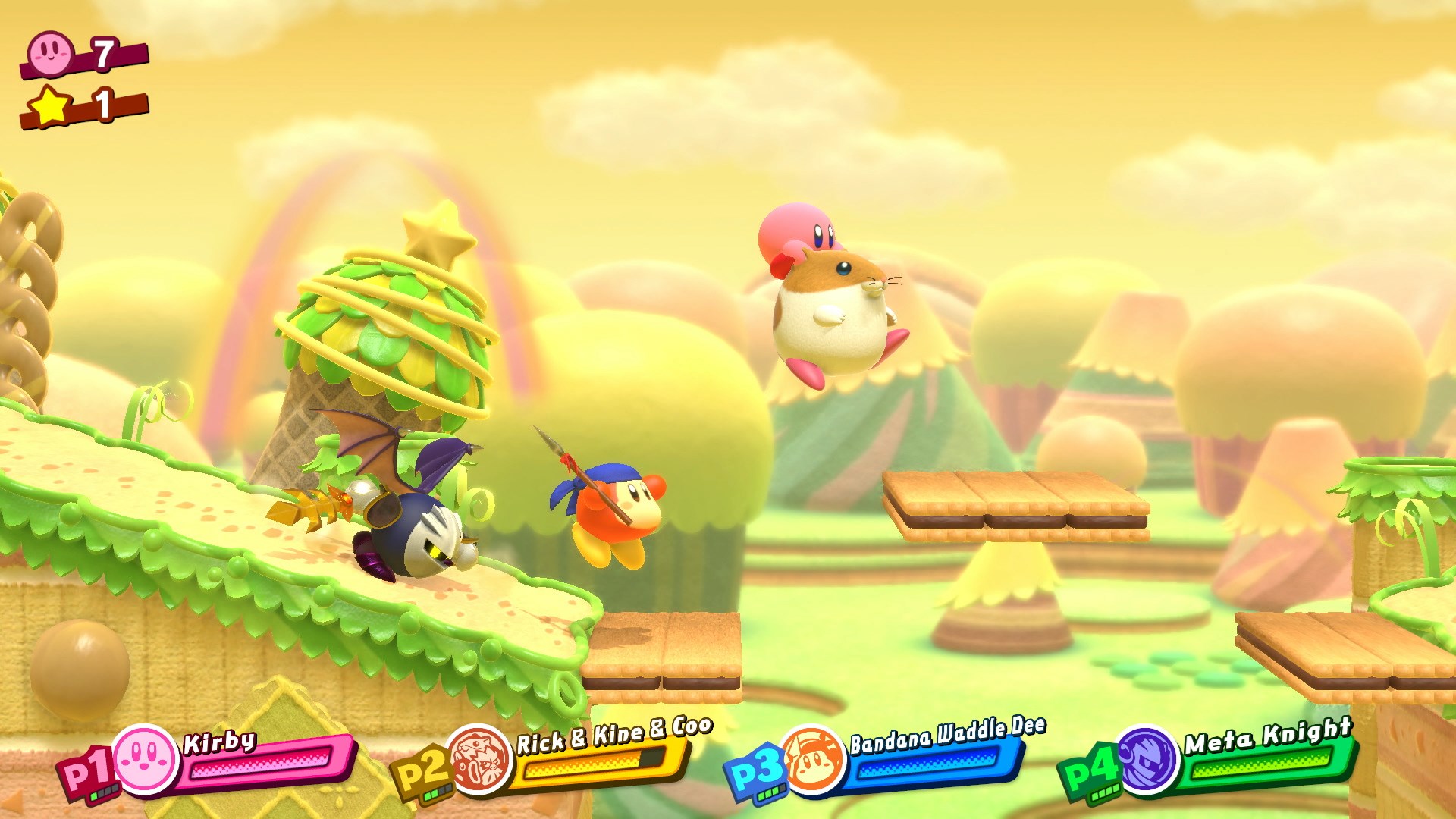 Đĩa Game Nintendo Switch : Kirby Star Allies US