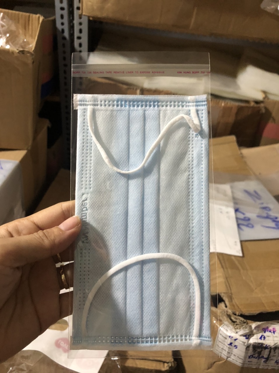 [200gr/size] túi OPP túi dán miệng túi đựng quần áo