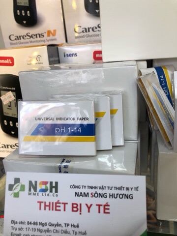 [HÀNG CHUẨN] Gói 80 miếng giấy đo độ ph 1-14, giấy quỳ tím đo độ PH, giấy quỳ tím đo độ kiềm