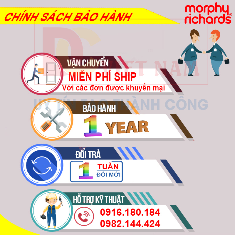 Bình đun nước kiêm giữ nhiệt cao cấp Morphy Richards MR6060