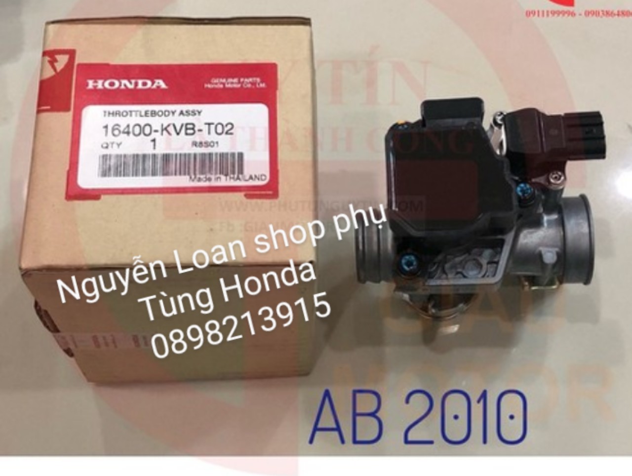 Honda - họng ga airblade 2010 fi zin, uy tín.tặng kèm 1 miếng tem nhỏ dán xe