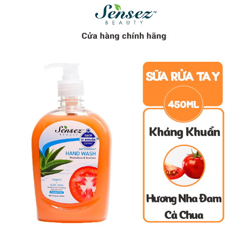Nước Rửa Tay Dưỡng Da Kháng Khuẩn Sensez Beauty