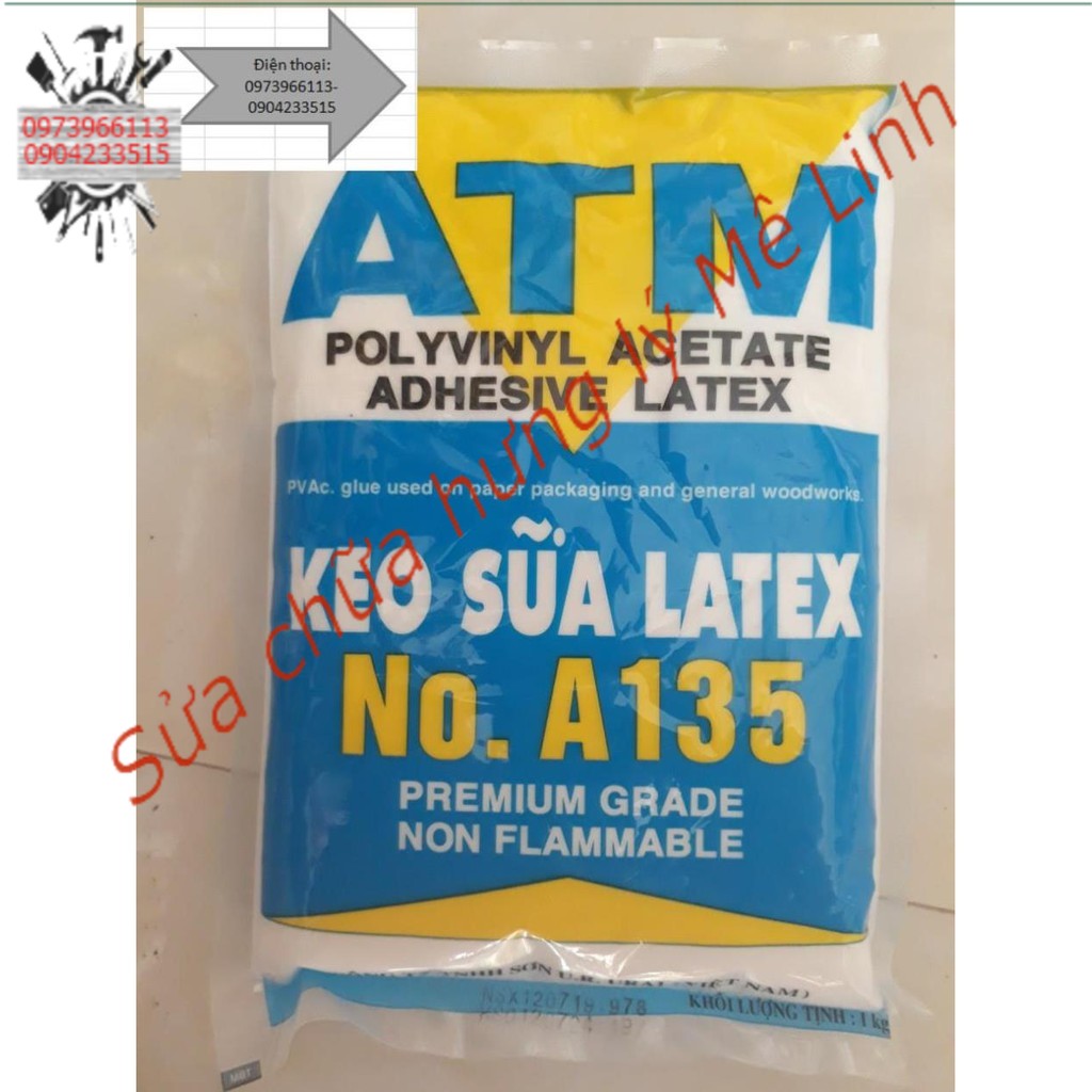 Keo sữa Techchem,ATM gắn gỗ và giấy