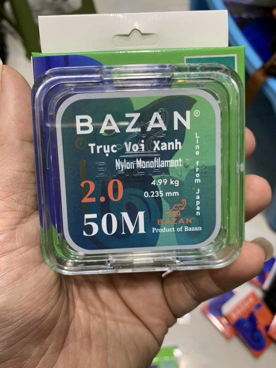 Cước Câu Trục Thẻo Bazan Chính Hãng
