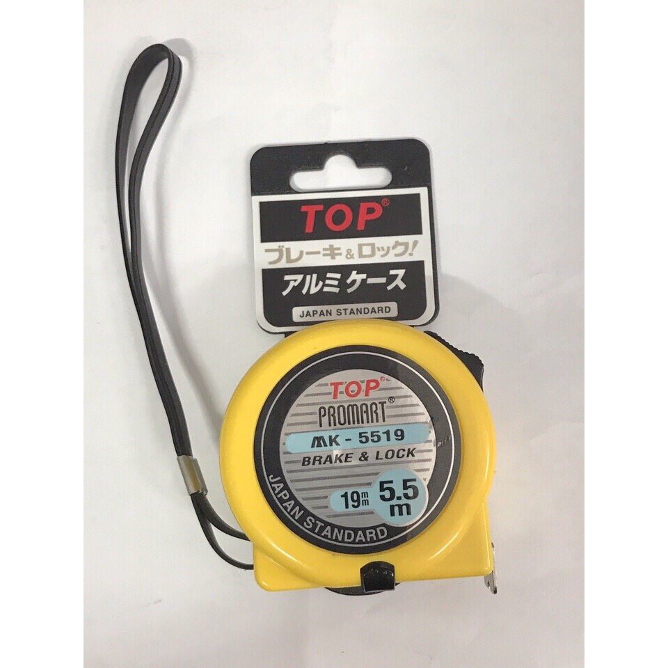 Thước kéo Nhật Top chính hãng 5 Mét (5.5Mx19MM)