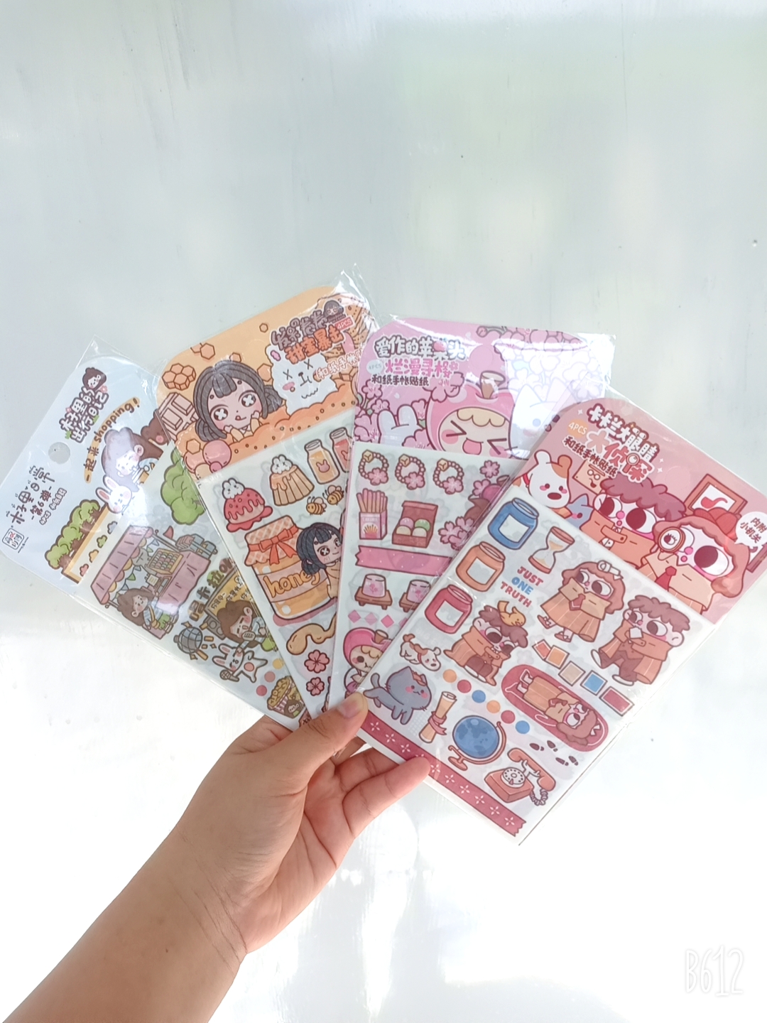 Sticker set 4 tấm