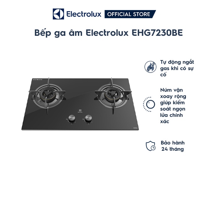 24 months warranty original Electrolux ehg7230be gas stove-original on display 99% + sensitive IC ignition