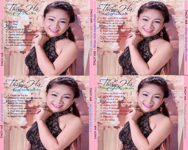 Bộ 4 Đĩa CD Thúy Hà
