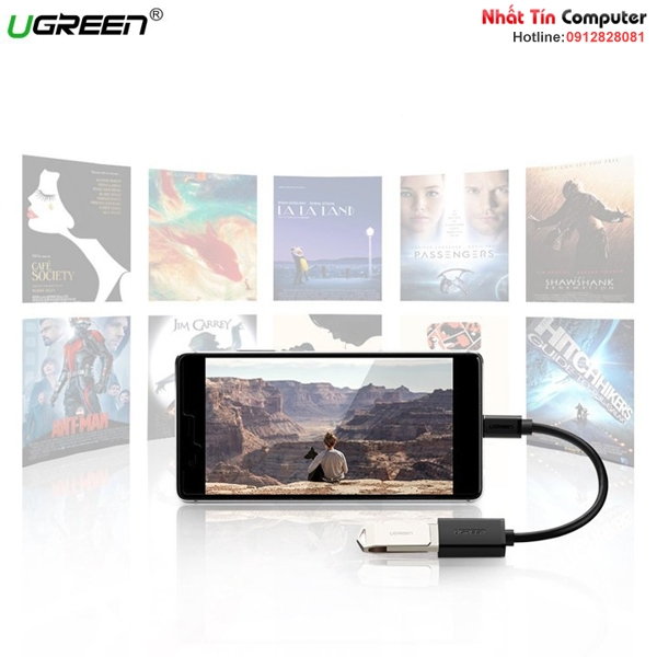 Cáp OTG USB Type C sang USB 3.0 Ugreen 30701 cao cấp