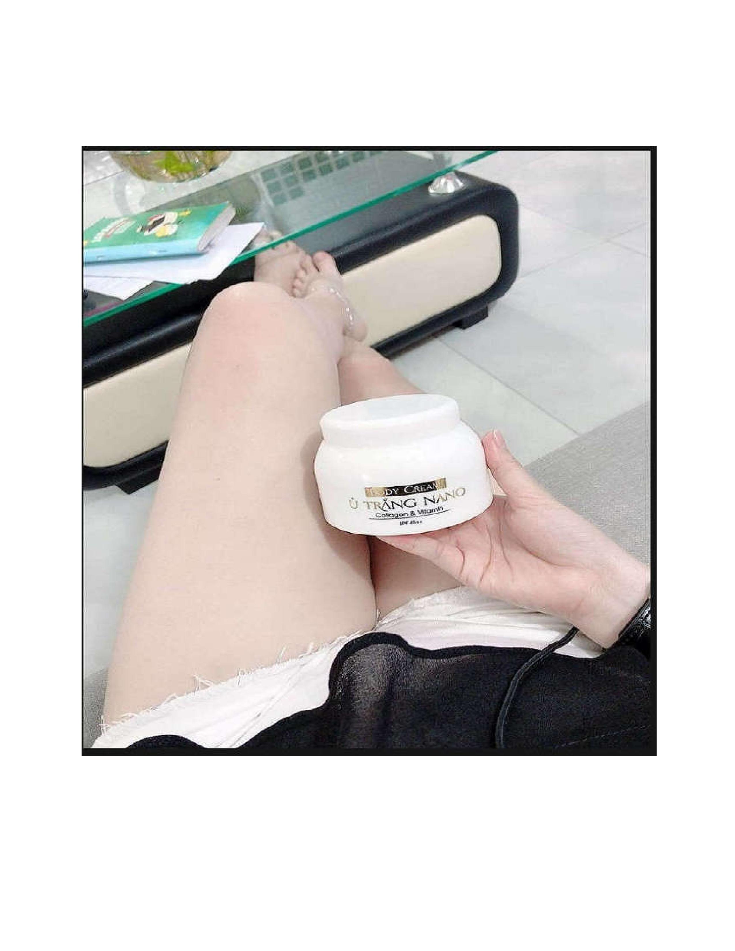 Body cream Ủ trắng Nano