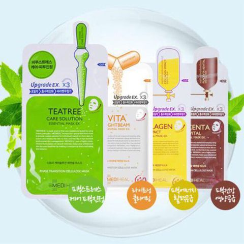 [Chính Hãng] Mặt Nạ Mediheal Essential Teatree Tea Tree / Vita.