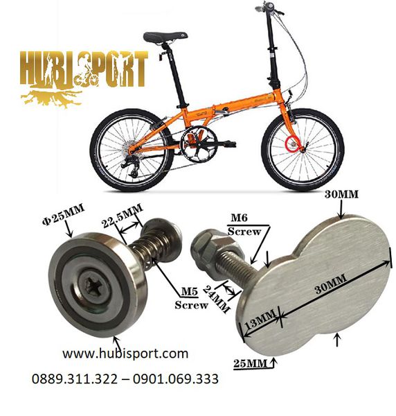 Nam châm cố định xe gấp
