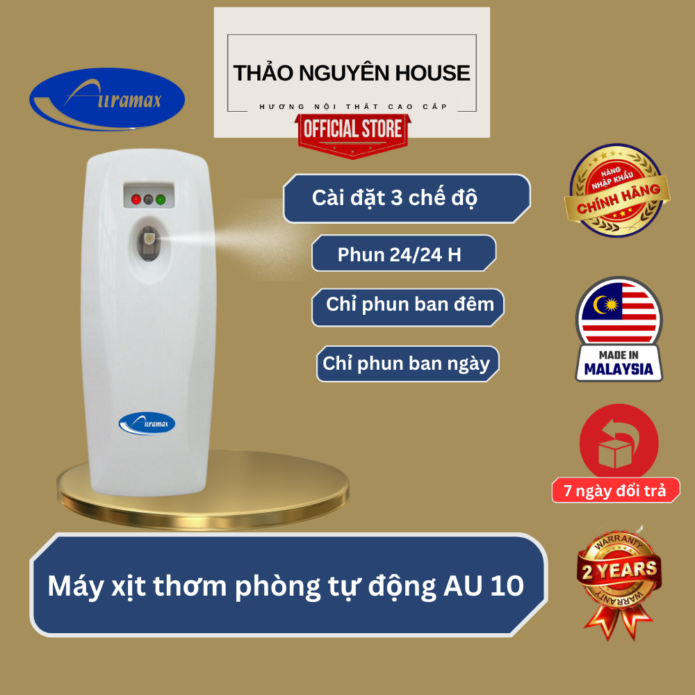 Máy xịt thơm phòng tự động Auramax AU10