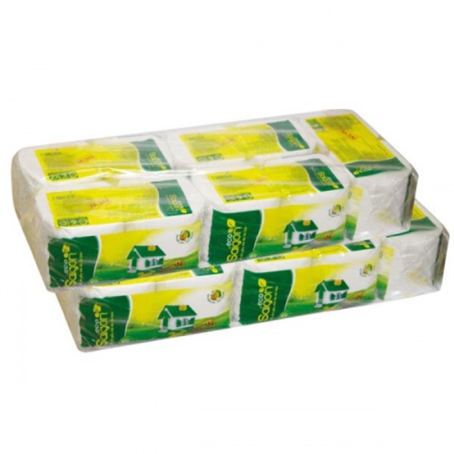 Giấy cuộn Sài Gòn có lõi (lốc 10 cuộn)