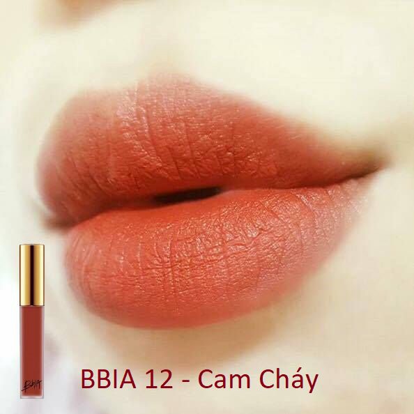 Son Bbia 12 màu cam cháy