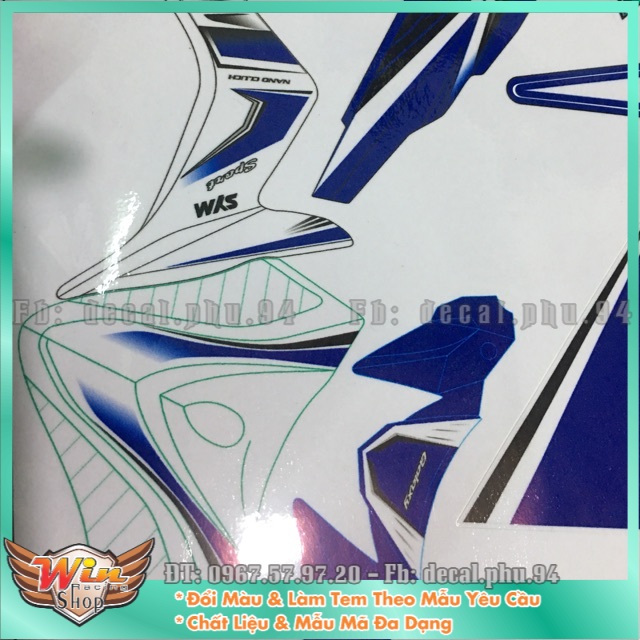 Tem rời galaxy 110cc 50cc