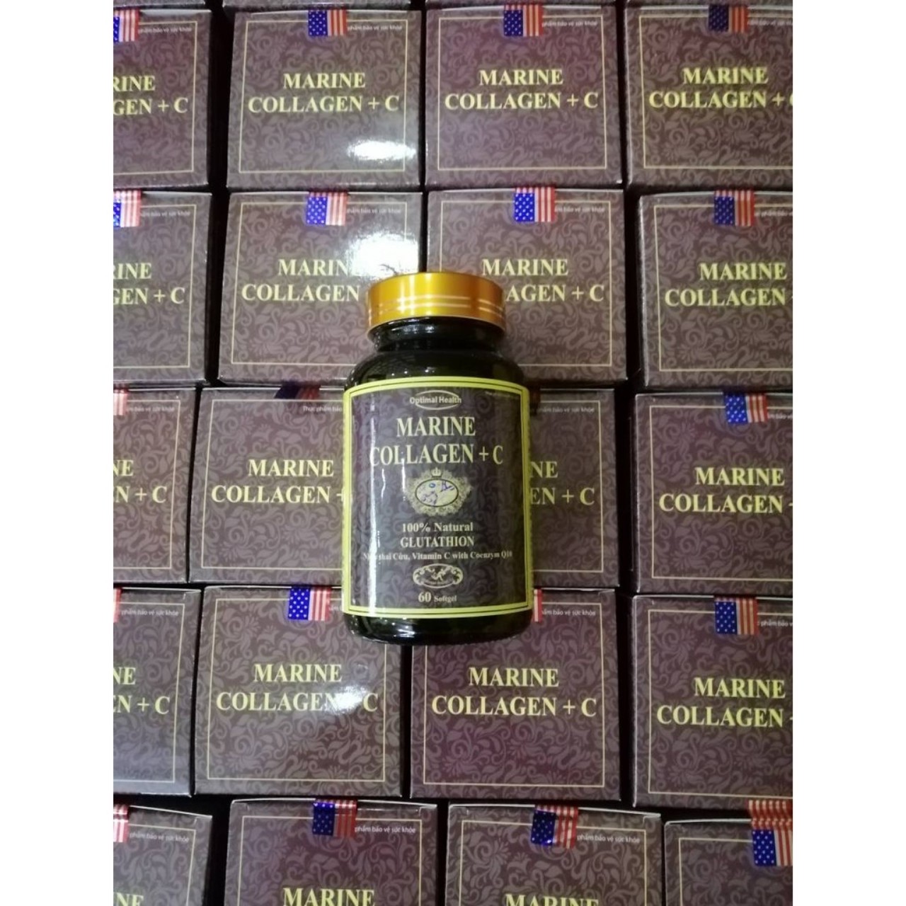 ĐẸP DA SÁNG DA COLLAGEN + C Lọ 60V