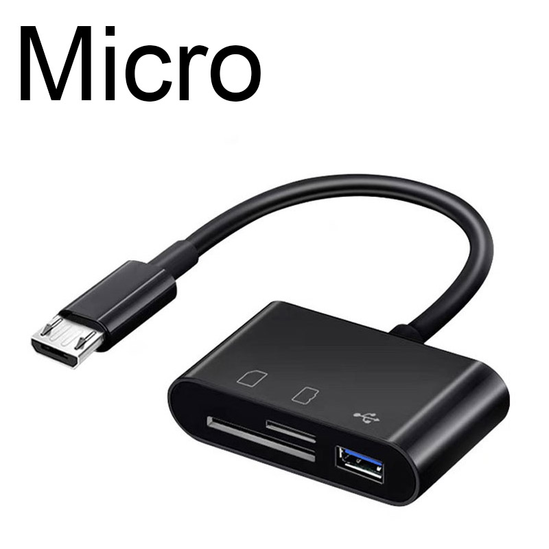 Type-c micro adapter tf cf sd bộ nhớ đầu đọc thẻ nhà văn nhỏ gọn flash usb-c cho pro cho usb loại c bộ chuyển đổi
