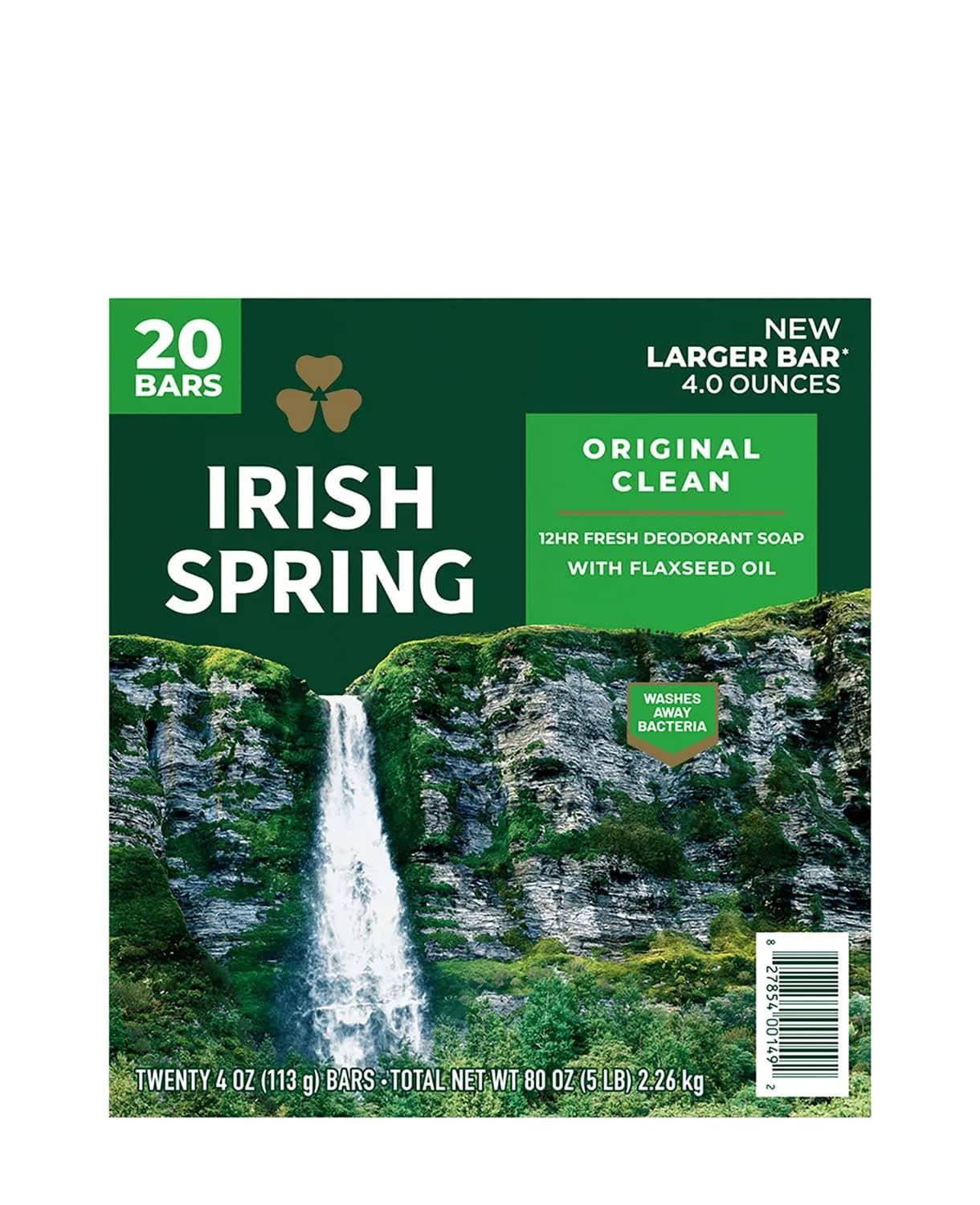 combo 10 Cục Xà Bông Cục Irish Spring Feel Clean And Fresh 113g x 10 cục