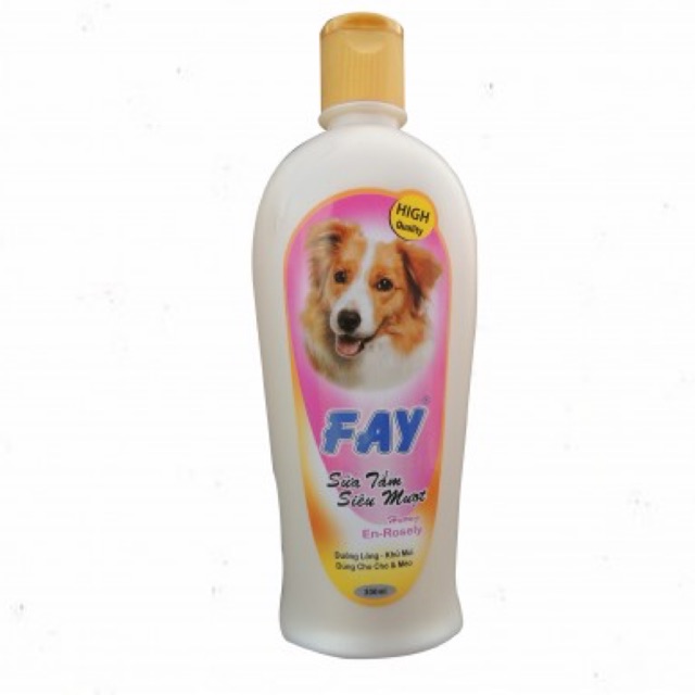 FAY SỮA TẮM SIÊU MƯỢT CHÓ MÈO