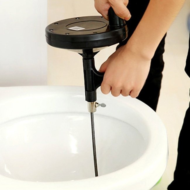 [HCM]Dụng Cụ Thông Cống Thoát Nước 4M