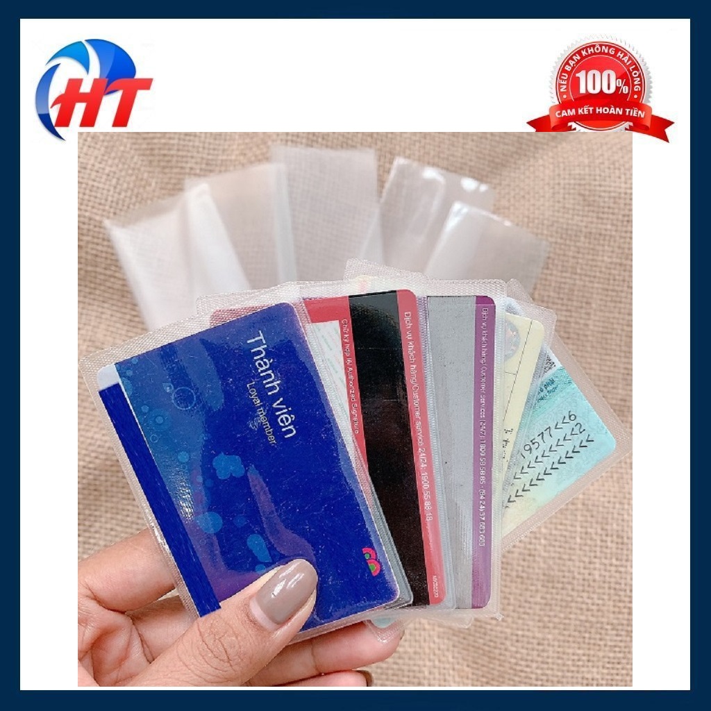 Túi đựng card visit, atm, cmnd trong suốt
