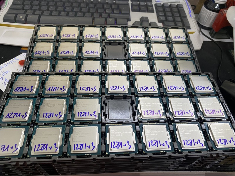 CPU máy tính Xeon E3-1271v3, 4 nhân 8 luồng Cũ